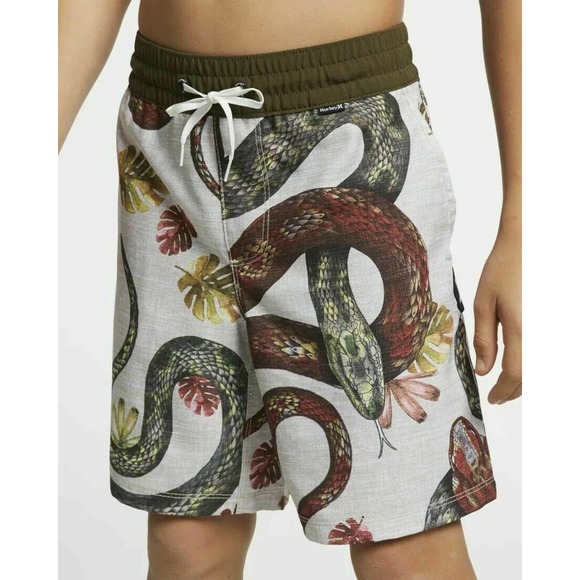 Hurley Kids' Boys' Youth Tread Lightly Volley 16" Hybrid Boardshorts